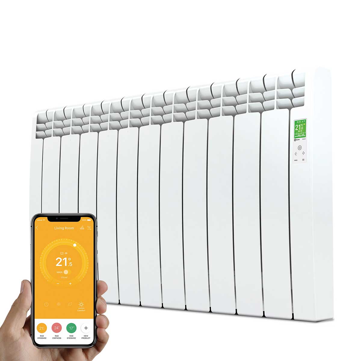 Rointe D Series DIW1210RAD 1210W WiFi Electric Oil-Filled Radiator