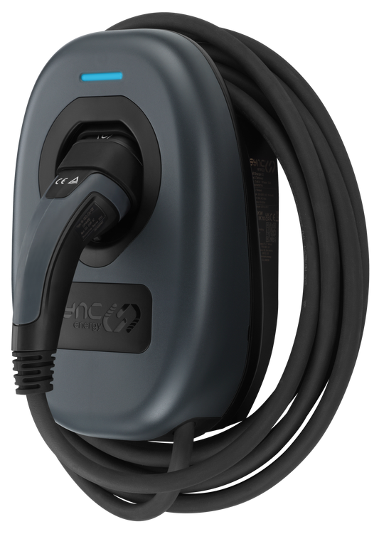 BG SyncEV 7.4kW Single Phase EV Charger Type 2 Tethered with Wi-Fi and LAN