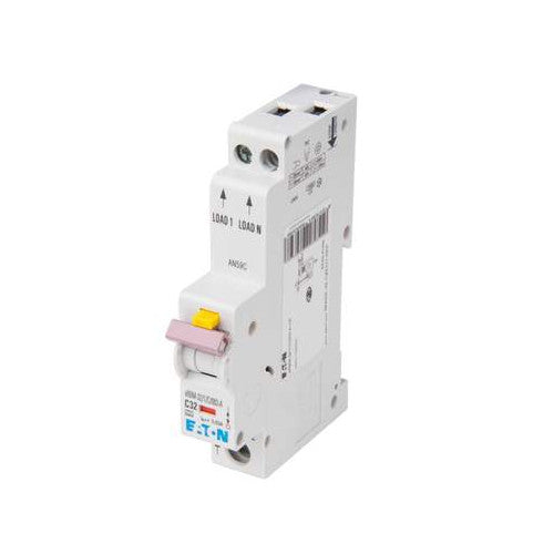 Eaton EMCH132R30C Moeller series xPole 32A 30mA SP C Curve Type A RCBO