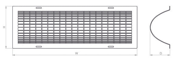 Hyco Sahara 4ft Powder Coated Steel Tubular Heater Guard