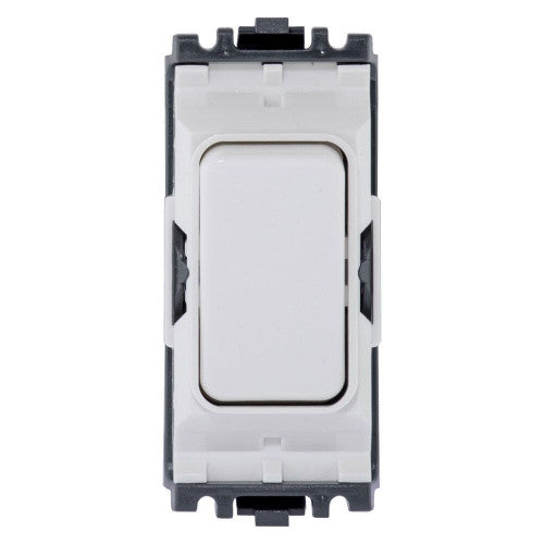 MK K4892WHI Grid Plus 20A Single Pole 2 Way Grid Switch