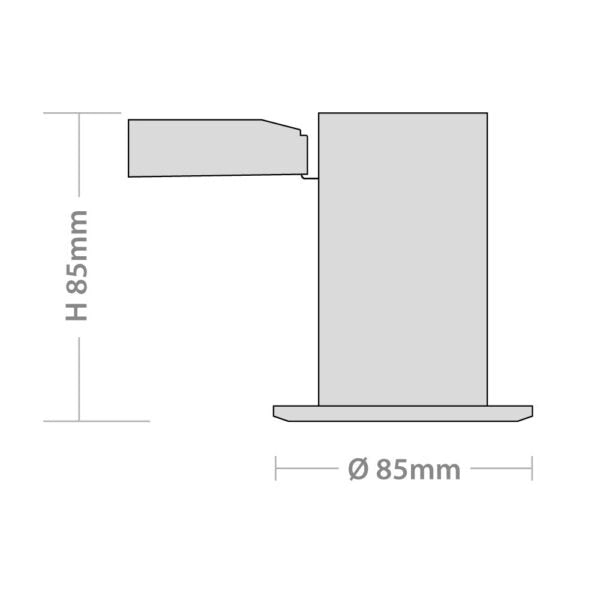 Red Arrow Ignis Series 230V Fire Rated GU10 Steel Downlights