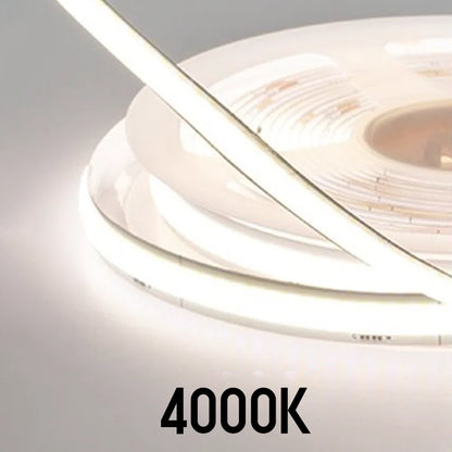 Ener-J Plug-in Self-Adhesive Cuttable Dotless LED Flexible Strip Kit White IP20 (5m)