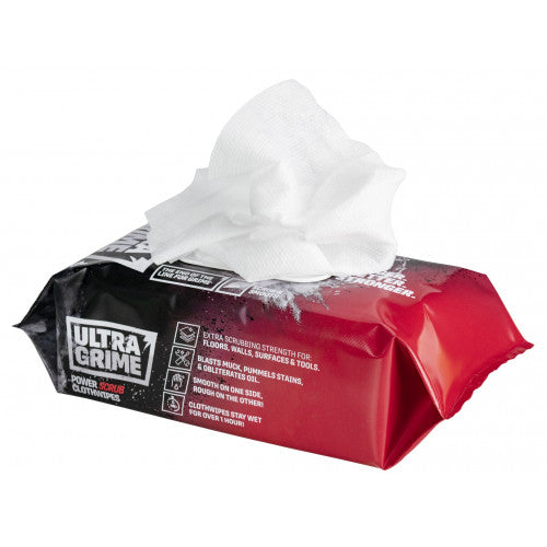 Ultragrime 5920 Power Scrub & Smooth XXL Cloth Wipes (Pack of 480)