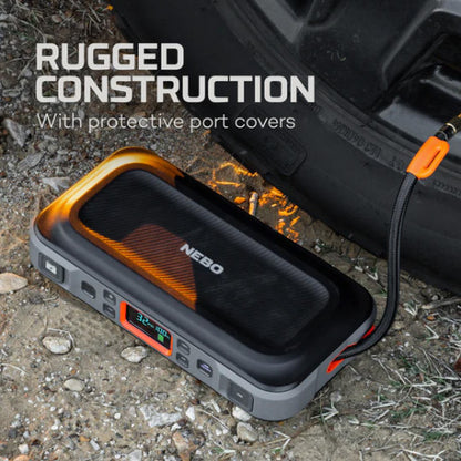 Nebo Assist™ Air All-In-One Jump Starter, Air-Compressor, Charger and Floodlight