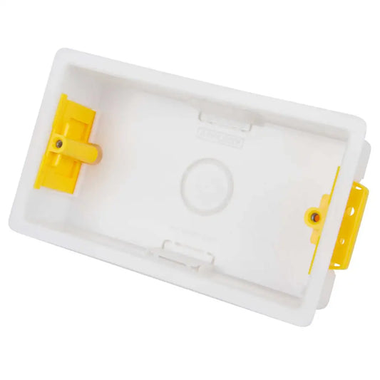 Appleby 35mm 2 Gang Dry Lining/Fast Fix/Cavity Box with Adjustable Lugs