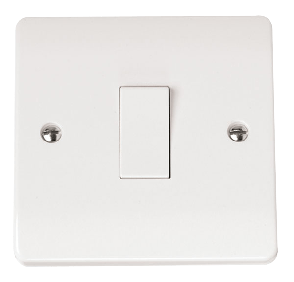 Click Mode Premium White Round Edge Switches, Sockets & Accessories