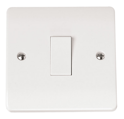 Click Mode Premium White Round Edge Switches, Sockets & Accessories