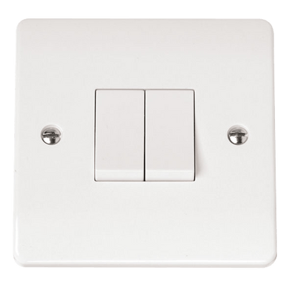 Click Mode Premium White Round Edge Switches, Sockets & Accessories