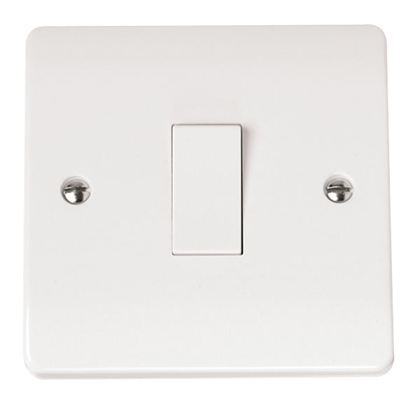 Click Mode Premium White Round Edge Switches, Sockets & Accessories