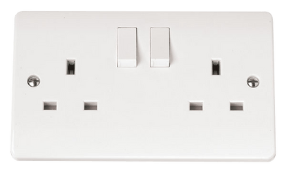 Click Mode Premium White Round Edge Switches, Sockets & Accessories