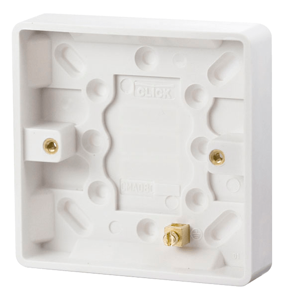 Click Mode Premium White Round Edge Switches, Sockets & Accessories