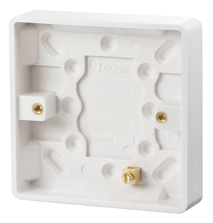 Click Mode Premium White Round Edge Switches, Sockets & Accessories