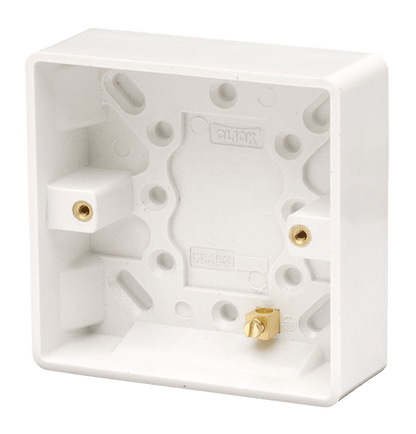 Click Mode Premium White Round Edge Switches, Sockets & Accessories