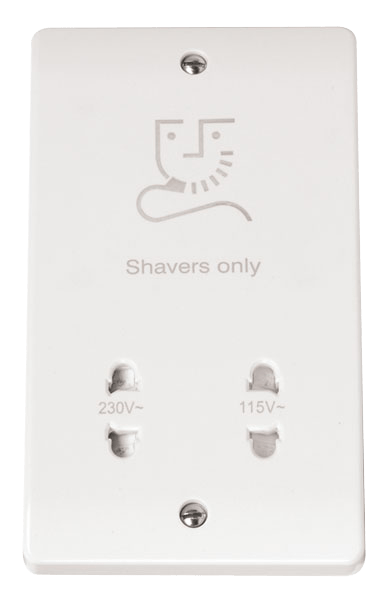 Click Mode Premium White Round Edge Switches, Sockets & Accessories