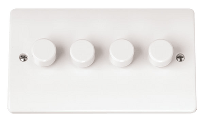 Click Mode Premium White Round Edge Switches, Sockets & Accessories