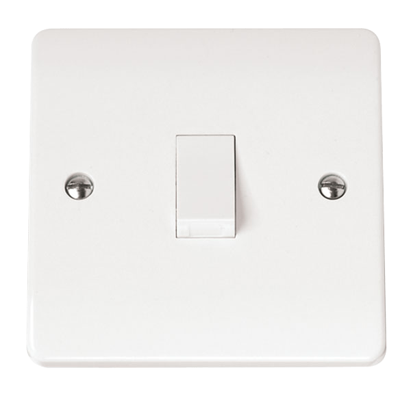 Click Mode Premium White Round Edge Switches, Sockets & Accessories