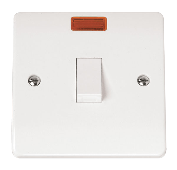 Click Mode Premium White Round Edge Switches, Sockets & Accessories