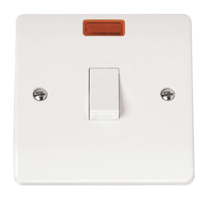 Click Mode Premium White Round Edge Switches, Sockets & Accessories