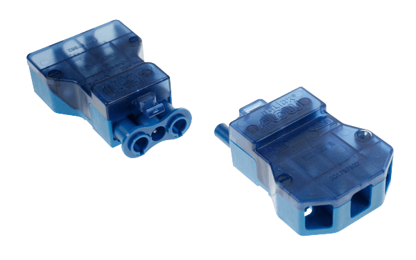 Click Flow CT103C 250V 20A 3 Pole Complete Connector (Fast-Fit Cable Clamps)