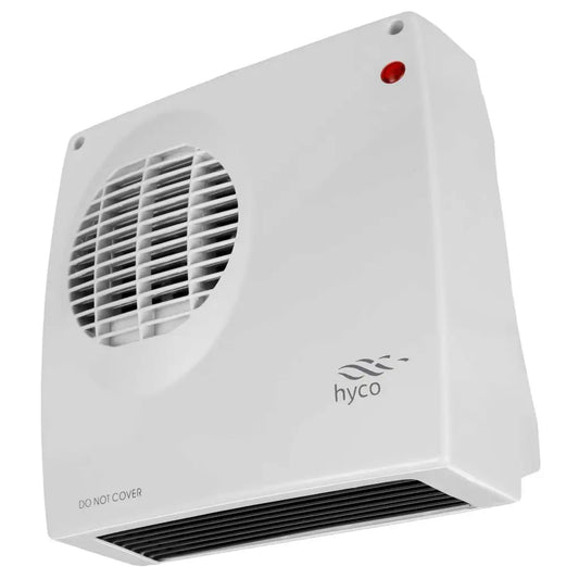 Hyco ALTO DF20 2KW Downflow Fan Heater with Thermostat & Pull Cord