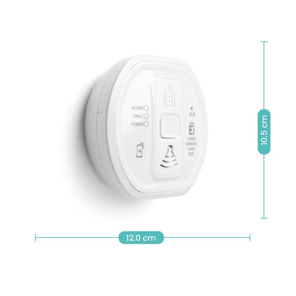 Aico Ei208 Battery Carbon Monoxide (CO) Alarm 10yr Lithium