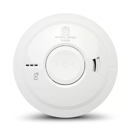 Aico Ei3016 Mains Powered Optical Smoke Alarm with 10yr Lithium Back-Up