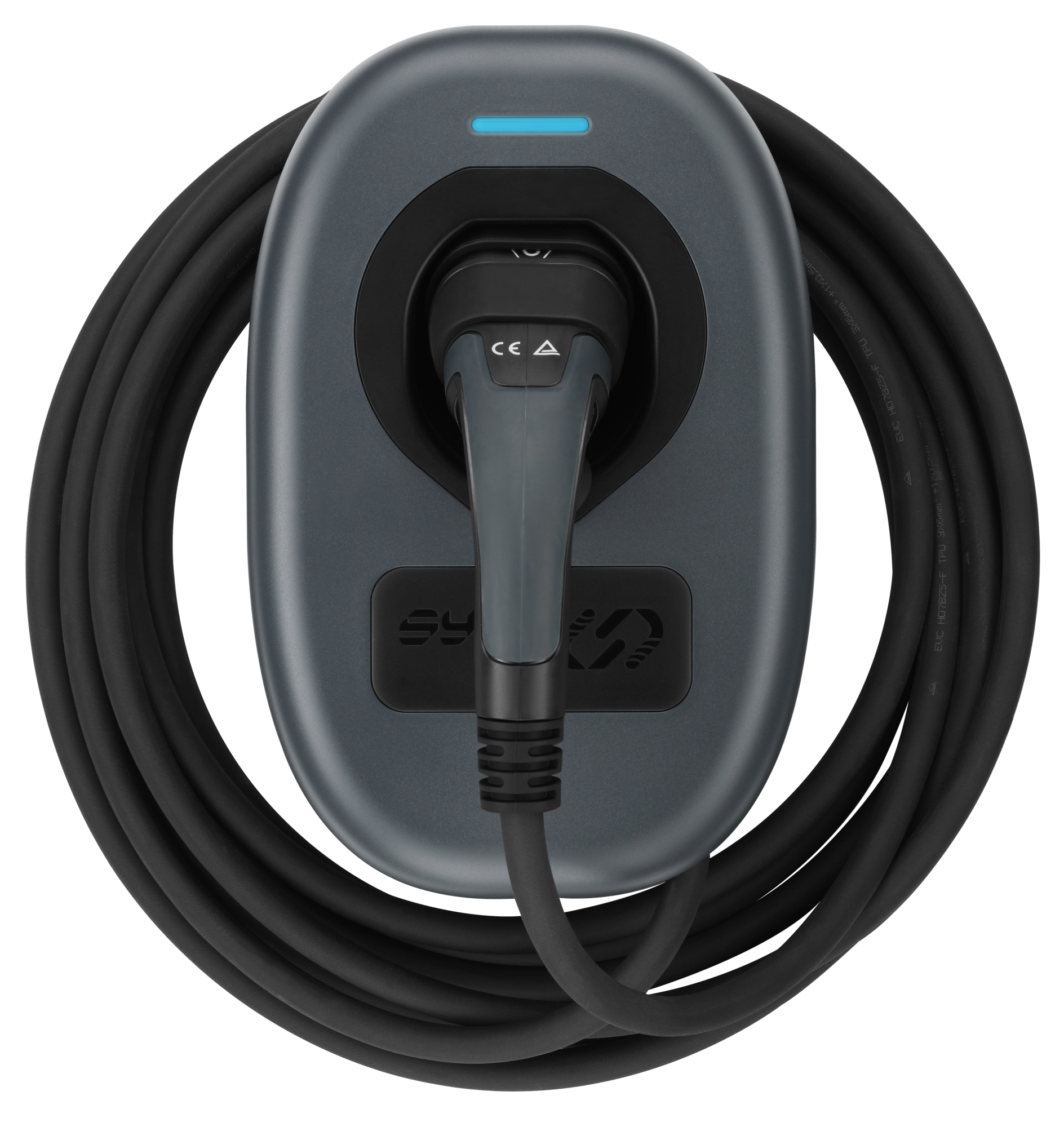 BG SyncEV 7.4kW Single Phase EV Charger Type 2 Tethered with Wi-Fi and LAN