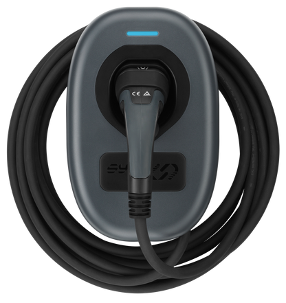 BG SyncEV 7.4kW Single Phase EV Charger Type 2 Tethered with Wi-Fi and LAN