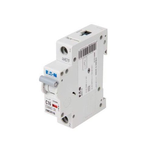 Eaton EMCH116 Moeller series xPole 16A SP C Curve 10kA MCB