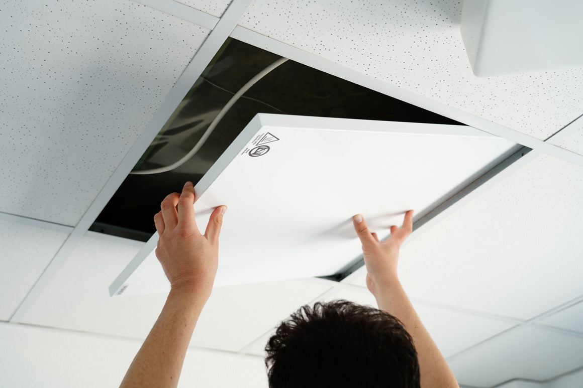 Helios 360W 600x600 Surface/Recessed Infrared Radiant Heating Panel