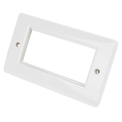 MK Logic Plus Complete Range, Sockets, Switches, Spurs, Euro Plates, White Moulded