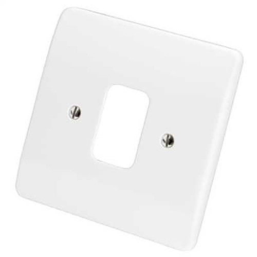 MK Grid Plus Complete Range, Plates, Modules, Yokes, Back Boxes, White, Metal Clad