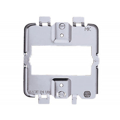 MK Grid Plus Complete Range, Plates, Modules, Yokes, Back Boxes, White, Metal Clad