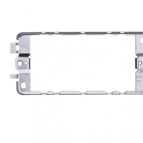 MK Grid Plus Complete Range, Plates, Modules, Yokes, Back Boxes, White, Metal Clad