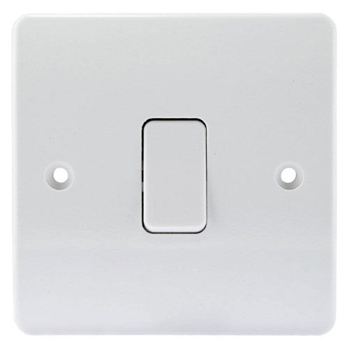 MK Logic Plus Complete Range, Sockets, Switches, Spurs, Euro Plates, White Moulded