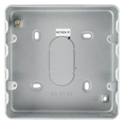 MK Grid Plus Complete Range, Plates, Modules, Yokes, Back Boxes, White, Metal Clad