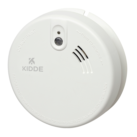 Kidde KF20 Interconnectable Optical Smoke Alarm with 9V Back-up Battery