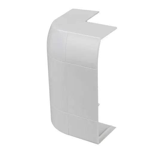 MK VP192WHI Prestige 3D External Skirting Angle/Corner/Bend White