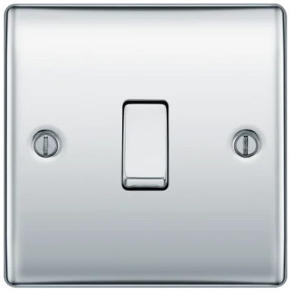 BG Nexus Decorative Polished Chrome Accessories Complete Range White Inserts
