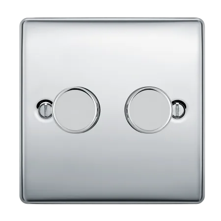 BG Nexus Decorative Polished Chrome Accessories Complete Range White Inserts