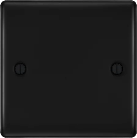 BG Nexus Decorative Matt Black Wiring Accessories Complete Range