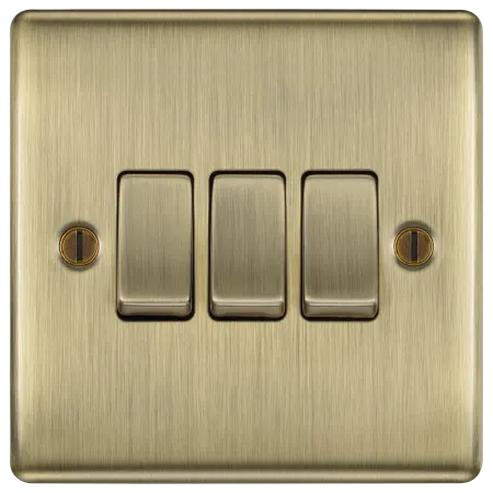 BG Nexus Decorative Antique Brass Wiring Accessories