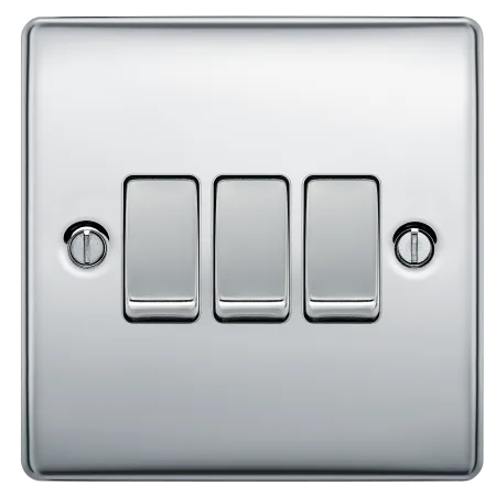 BG Nexus Decorative Polished Chrome Accessories Complete Range White Inserts
