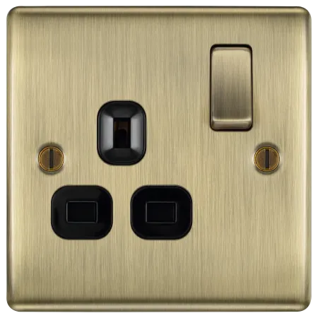 BG Nexus Decorative Antique Brass Wiring Accessories