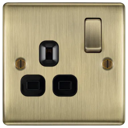 BG Nexus Decorative Antique Brass Wiring Accessories