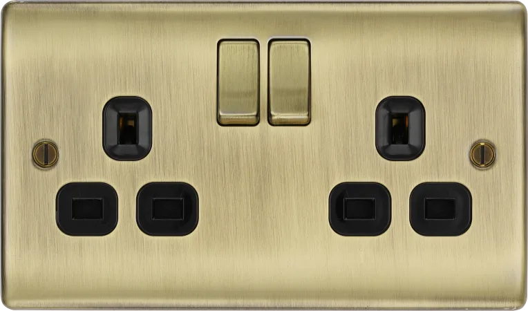 BG Nexus Decorative Antique Brass Wiring Accessories
