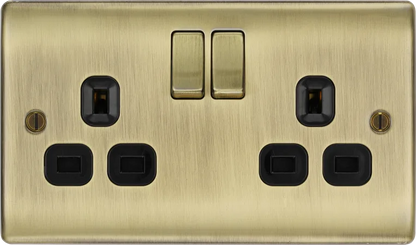 BG Nexus Decorative Antique Brass Wiring Accessories
