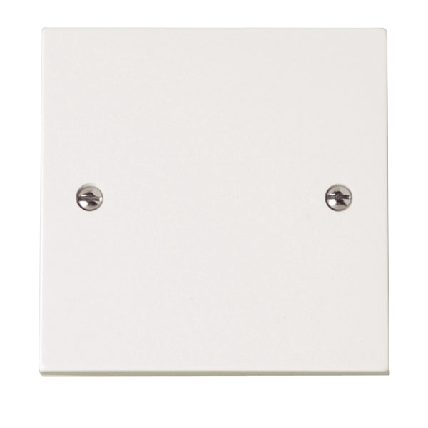 Click Polar Premium White Square Edge Switches, Sockets & Accessories