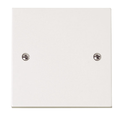 Click Polar Premium White Square Edge Switches, Sockets & Accessories